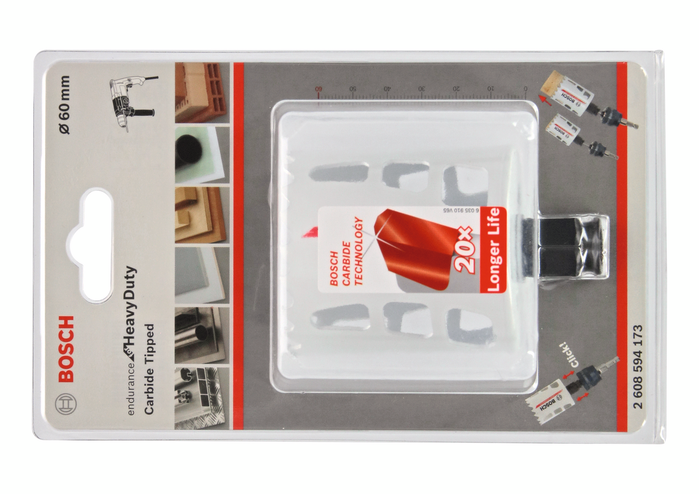 HÅLSÅG CARBIDE POWERCHANGE 60MM L60MM