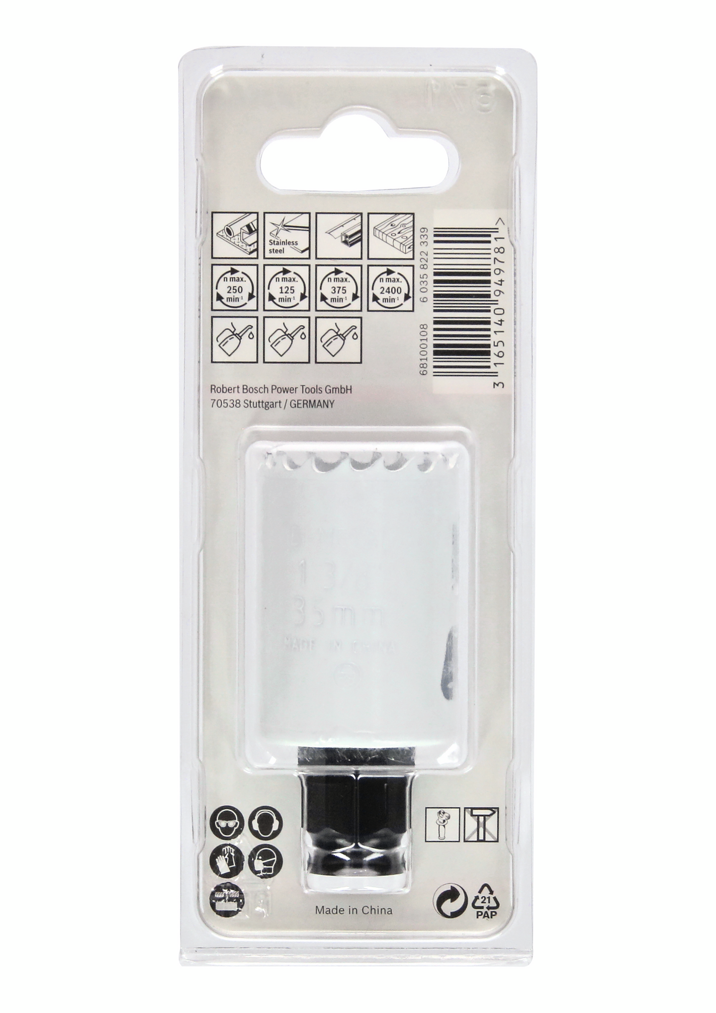 HÅLSÅG BIM POWERCHANGE 35MM