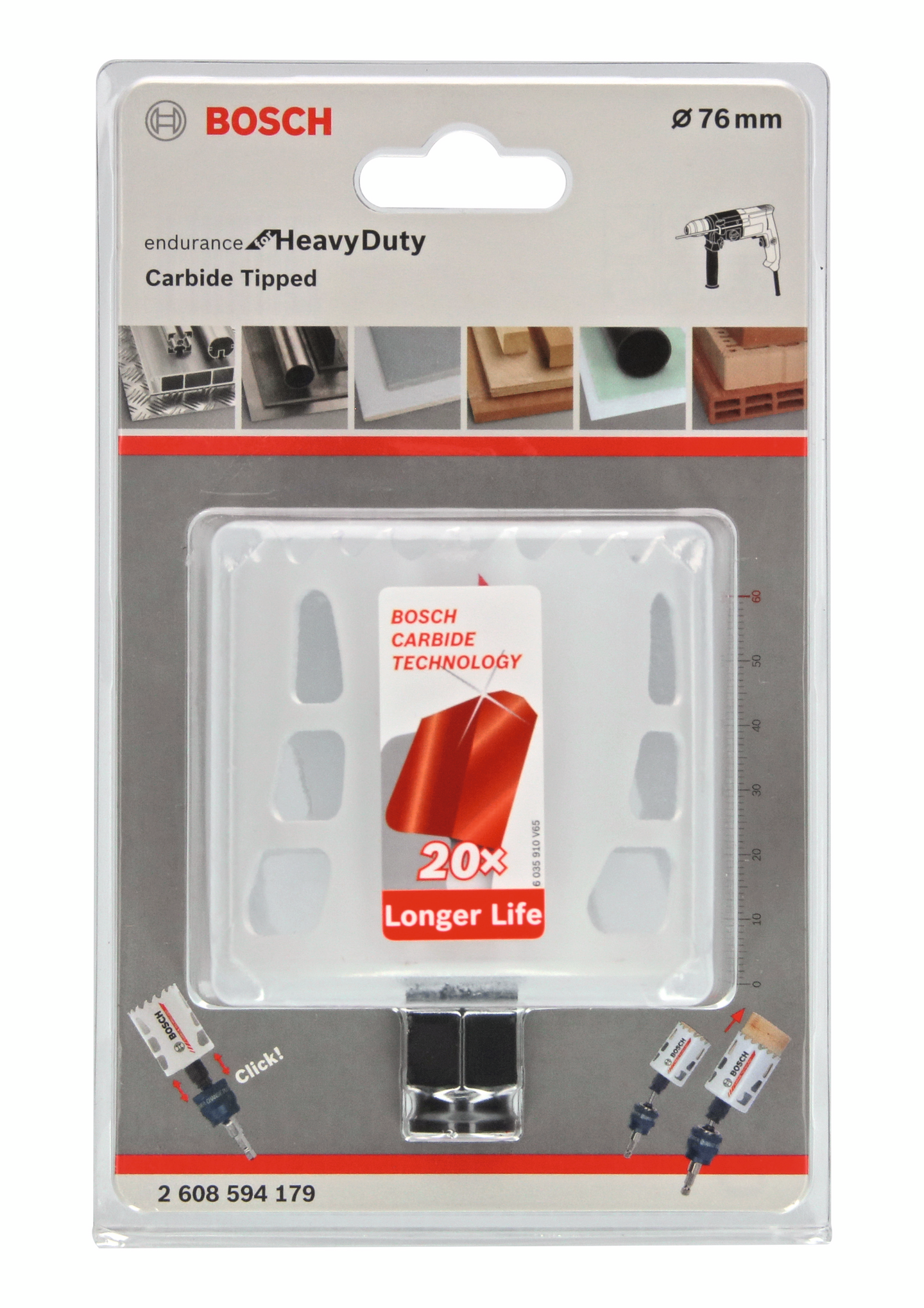 HÅLSÅG CARBIDE POWERCHANGE 76MM L60MM