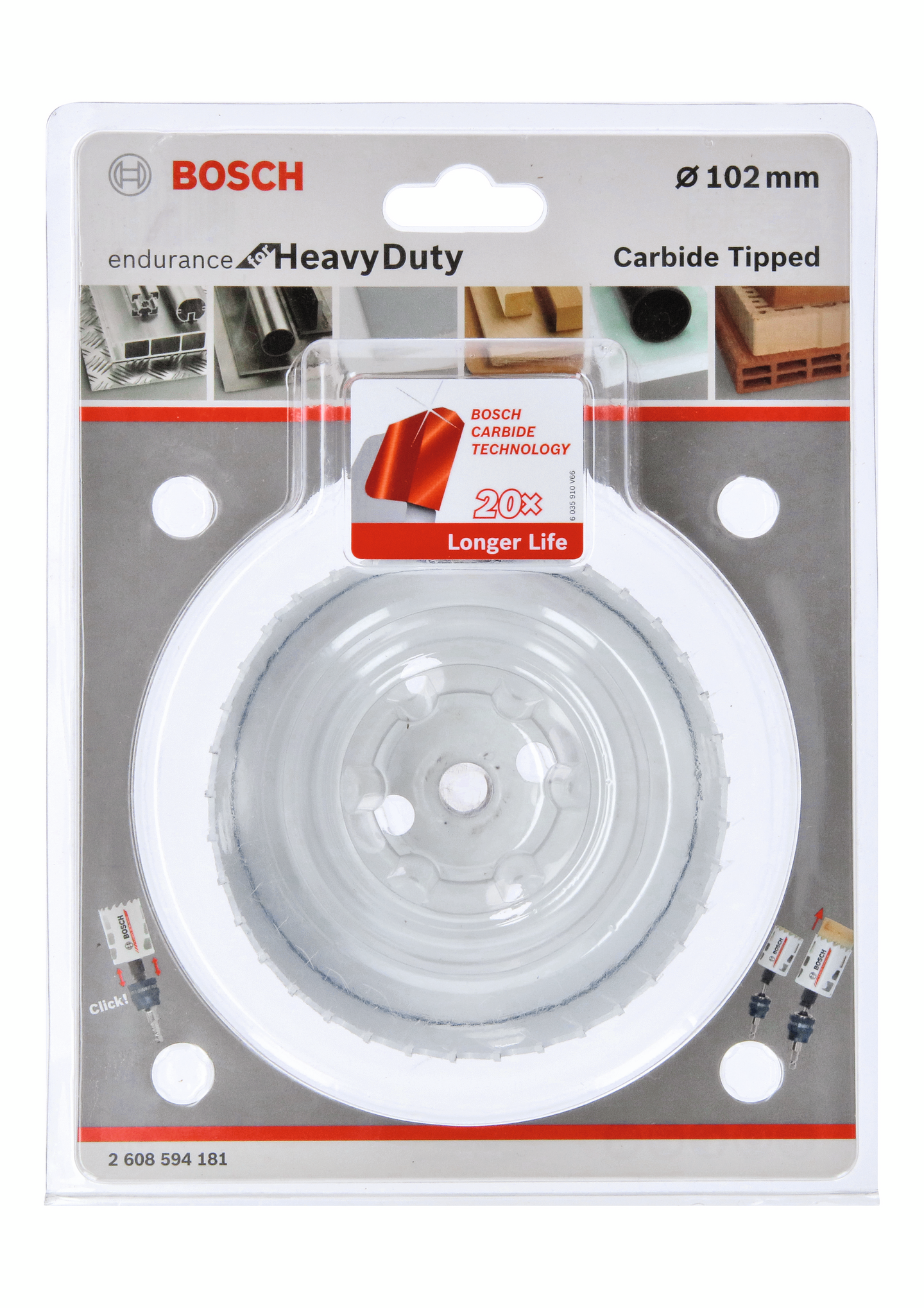 HÅLSÅG CARBIDE POWERCHANGE 102MM L60MM