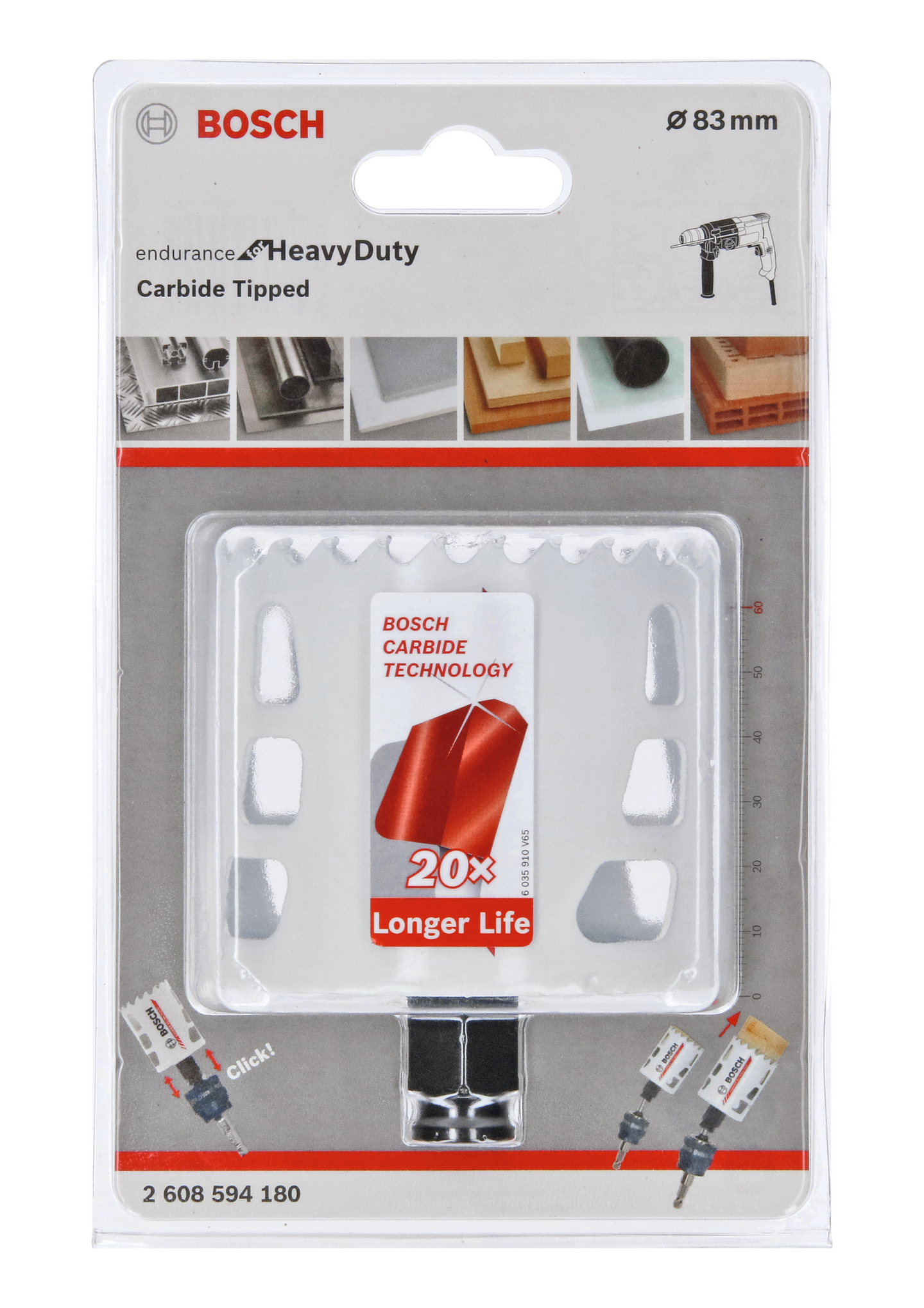 HÅLSÅG CARBIDE POWERCHANGE 83MM L60MM