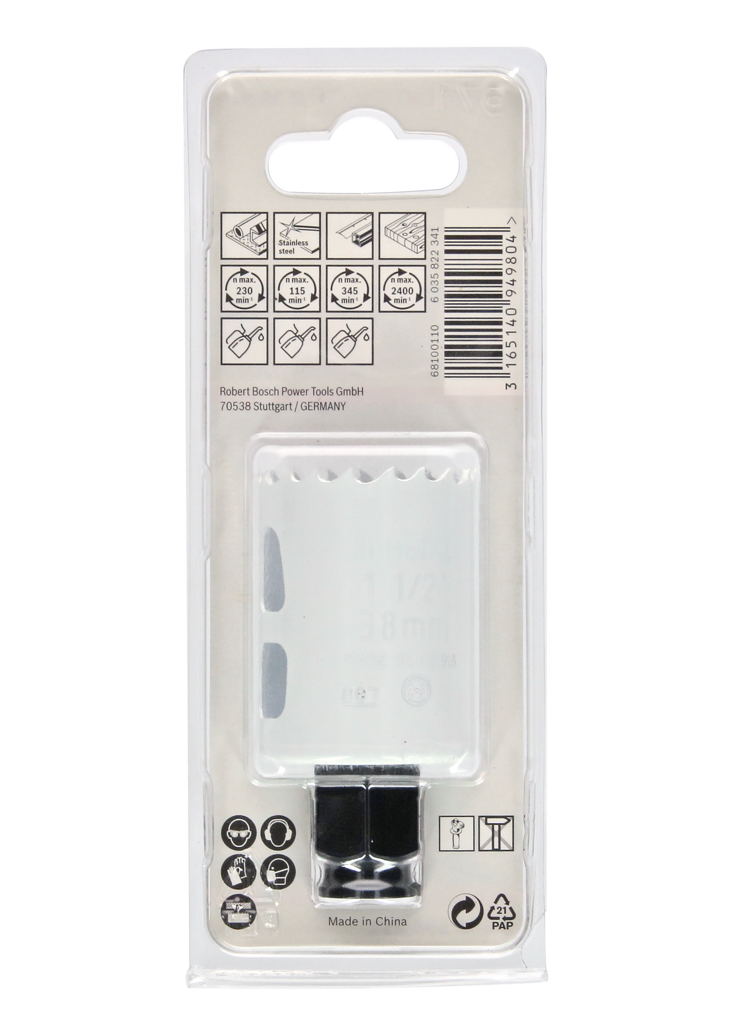 HÅLSÅG BIM POWERCHANGE 38MM