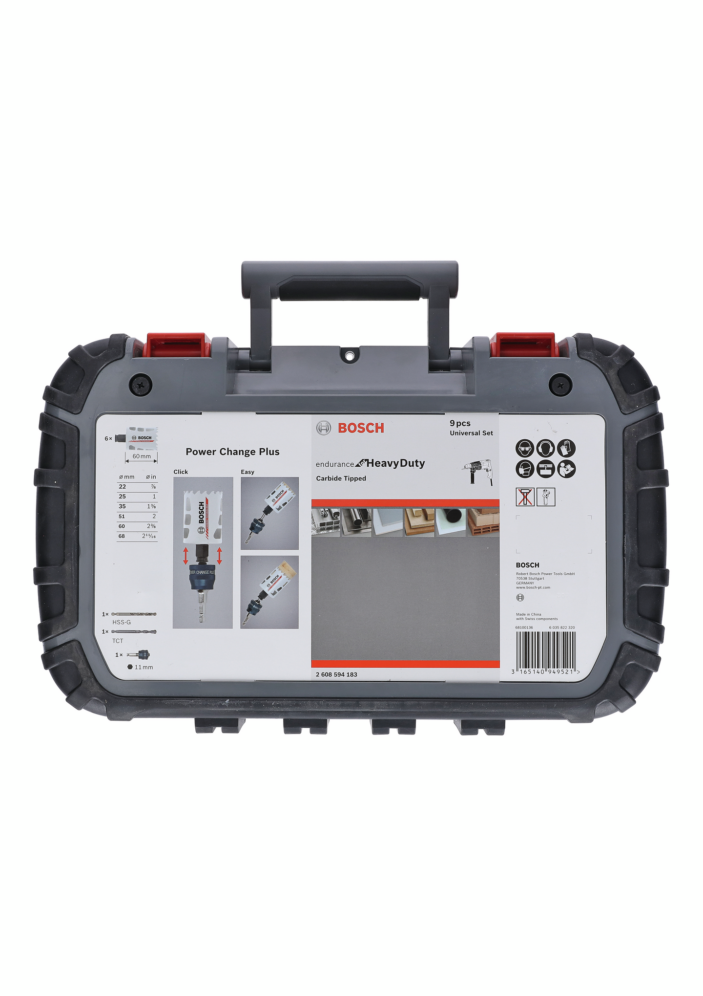 HÅLSÅGSET BOSCH CARBIDE PC 8DELAR 22-60-68MM