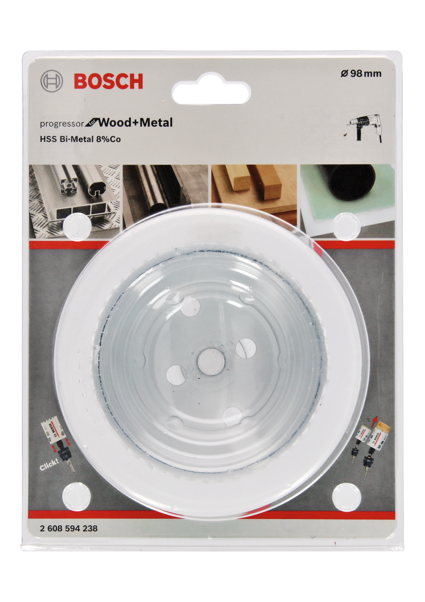 HÅLSÅG BOSCH BIM POWERCHANGE 98MM