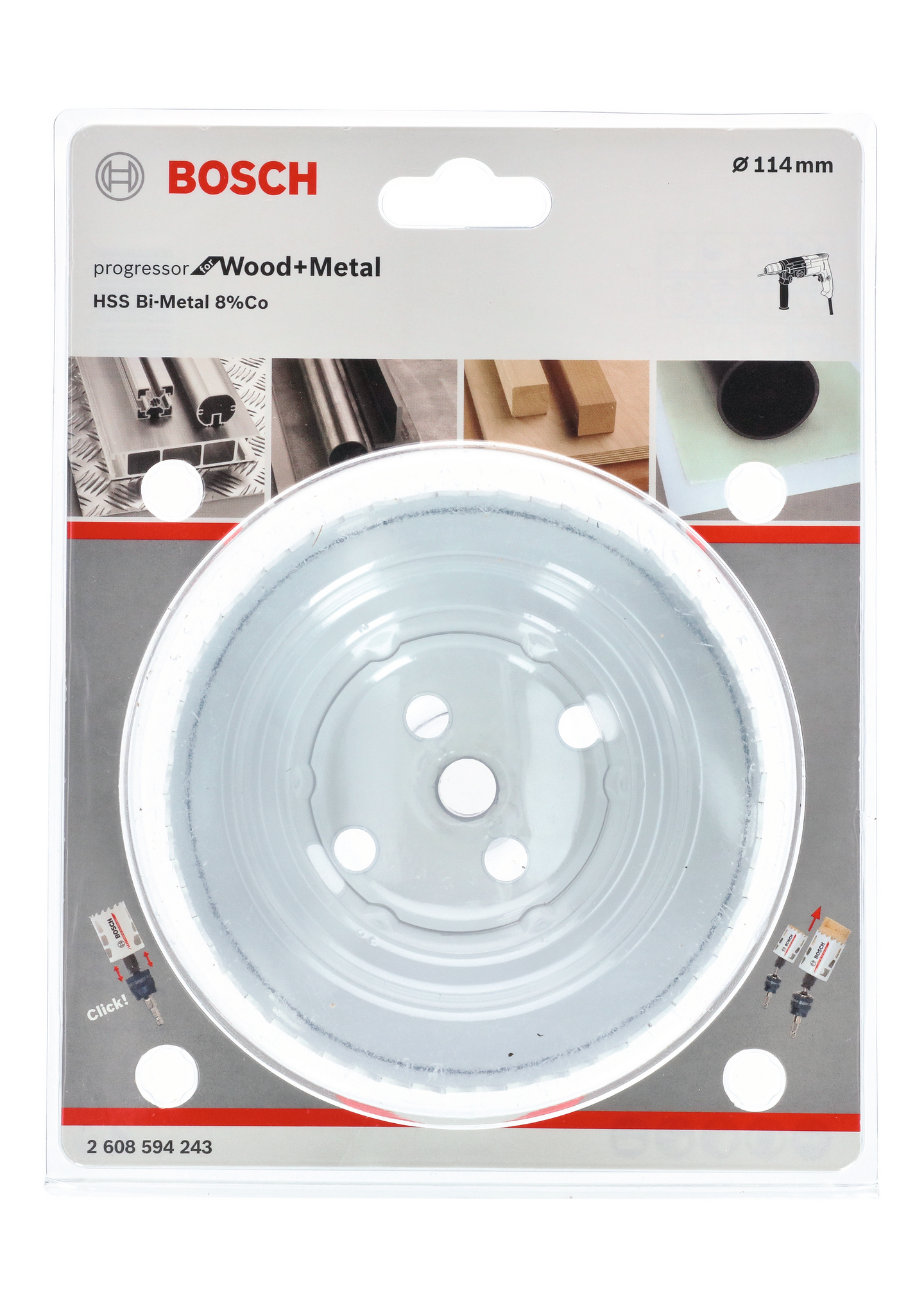 HÅLSÅG BOSCH BIM POWERCHANGE 114MM