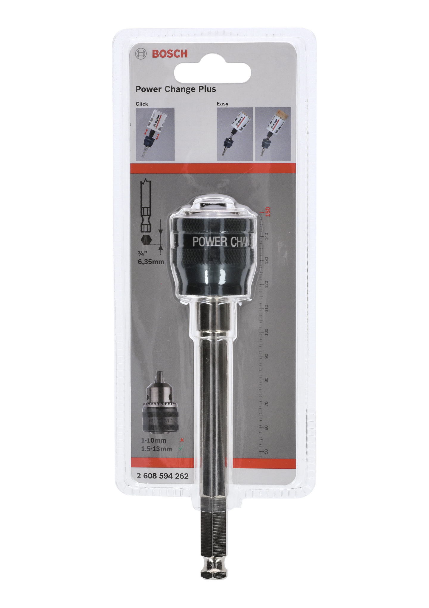 HÅLSÅGFÖRLÄNGARE BOSCH PCP 150MM HEX 11MM