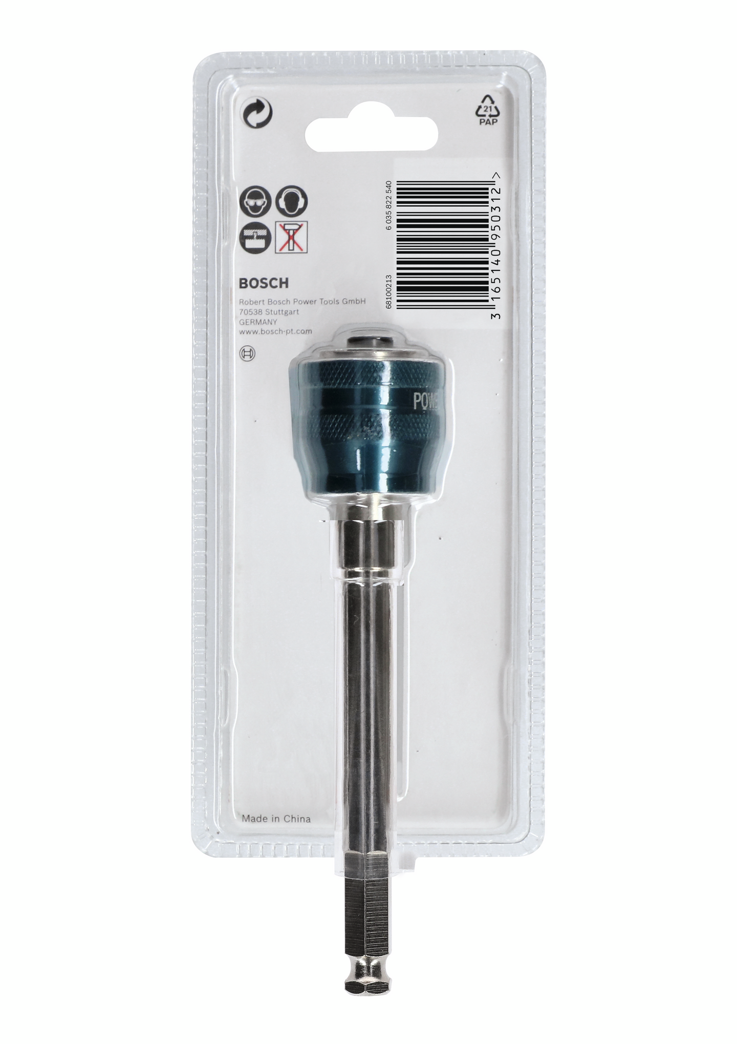 HÅLSÅGFÖRLÄNGARE BOSCH PCP 150MM HEX 11MM