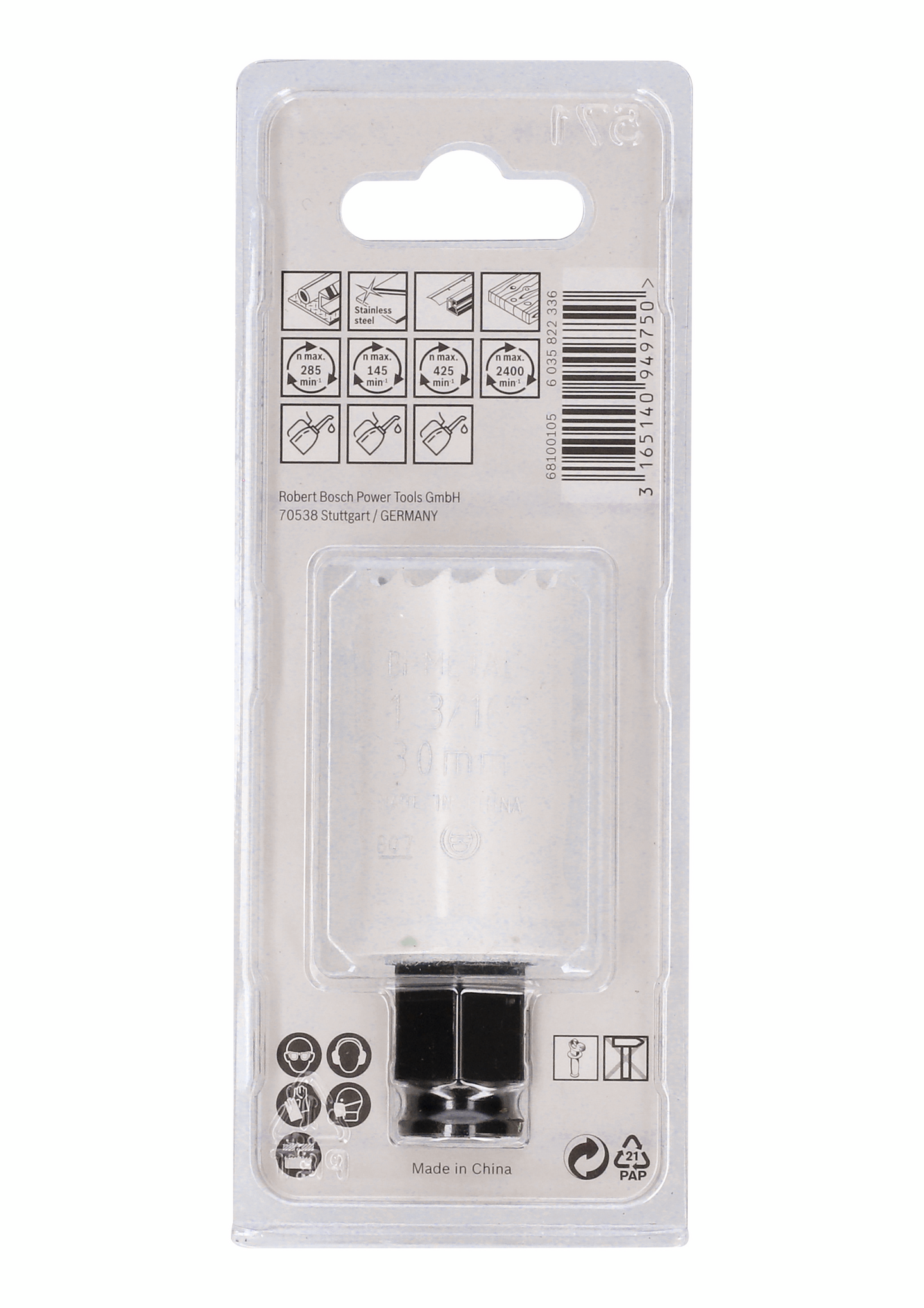 HÅLSÅG BOSCH BIM POWERCHANGE 30MM