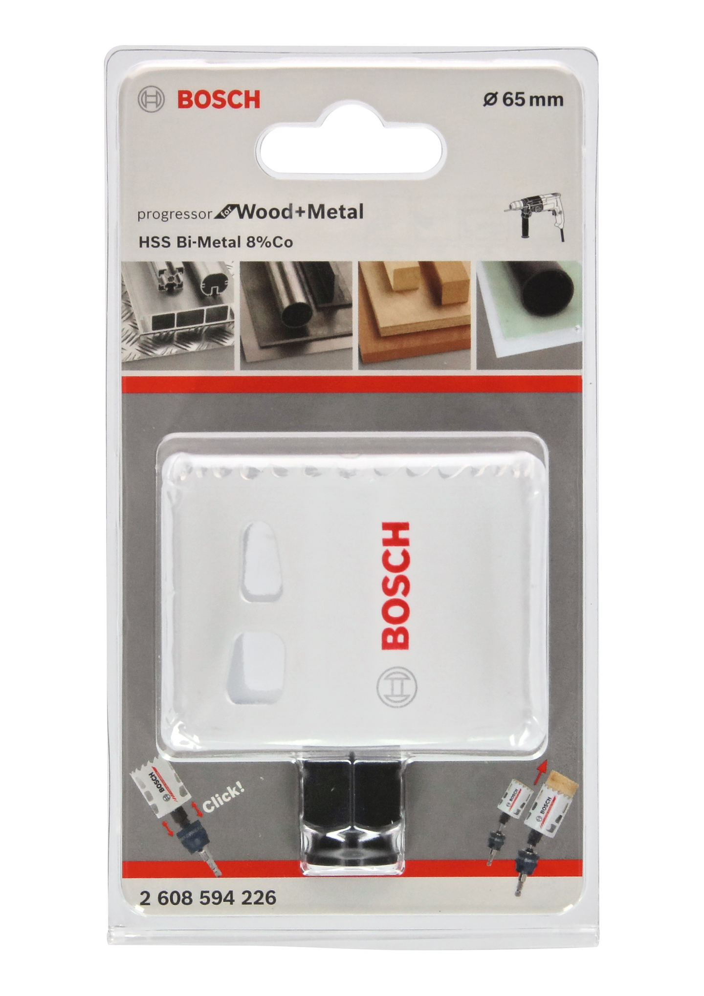 HÅLSÅG BOSCH BIM POWERCHANGE 65MM