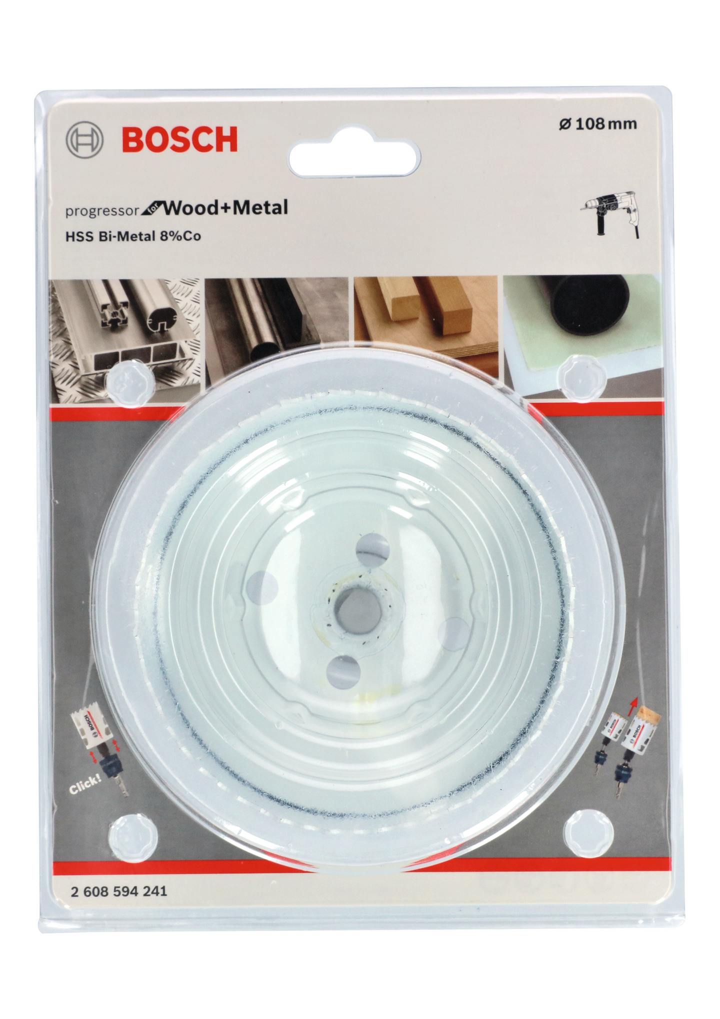 HÅLSÅG BOSCH BIM POWERCHANGE 108MM