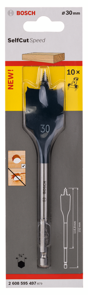 CENTRUMBORR SELFCUT 30X152 1ST