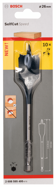 CENTRUMBORR SELFCUT 26X152 1P