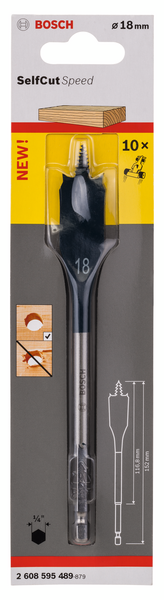 CENTRUMBORR SELFCUT 18X152 1ST