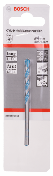Monikäyttöporanterä Bosch CYL-9 4,0x85mm Multimaterial