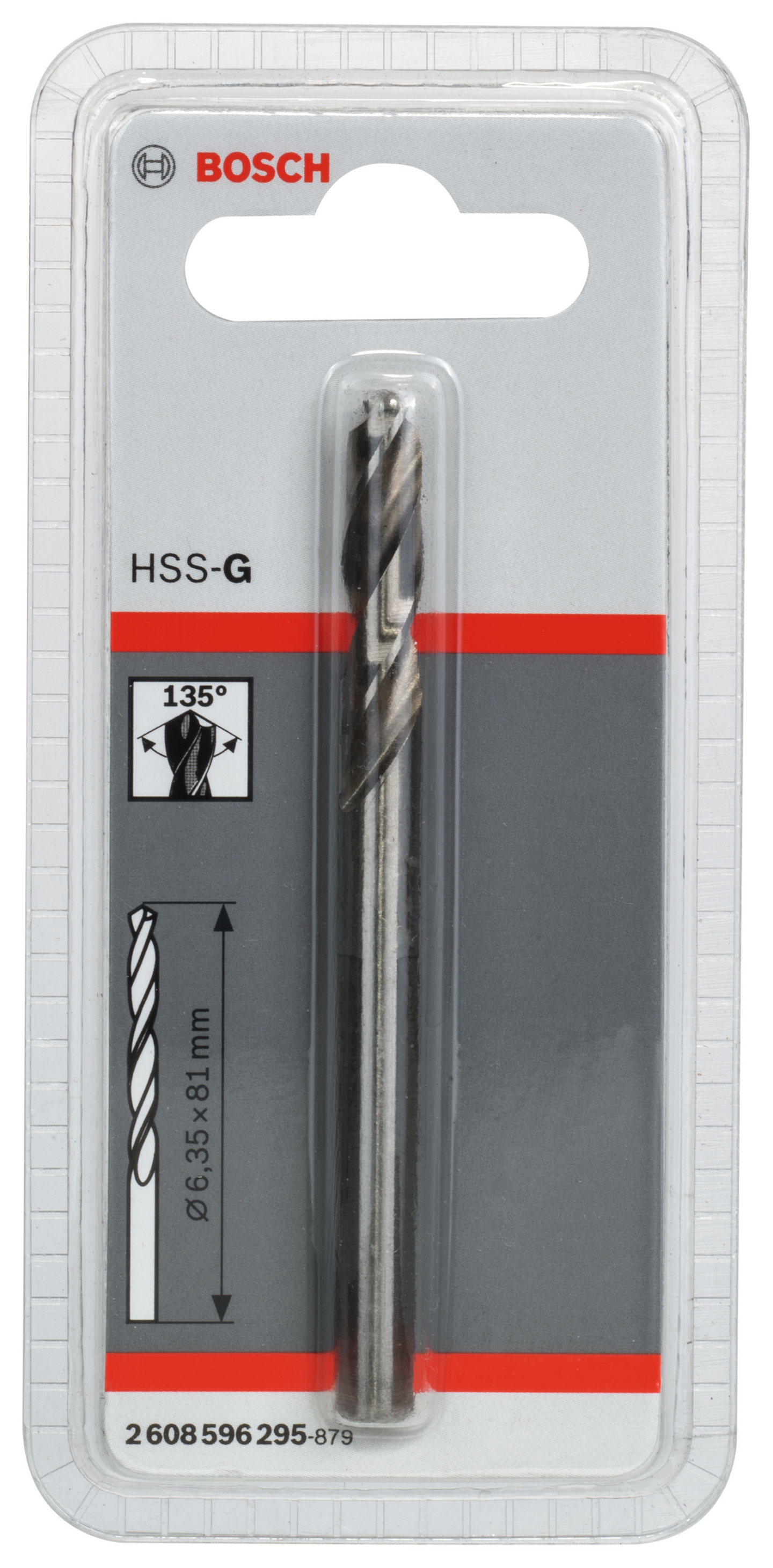 CENTRERINGSBORR BOSCH SDS+ HÅLSÅG 6,35MM