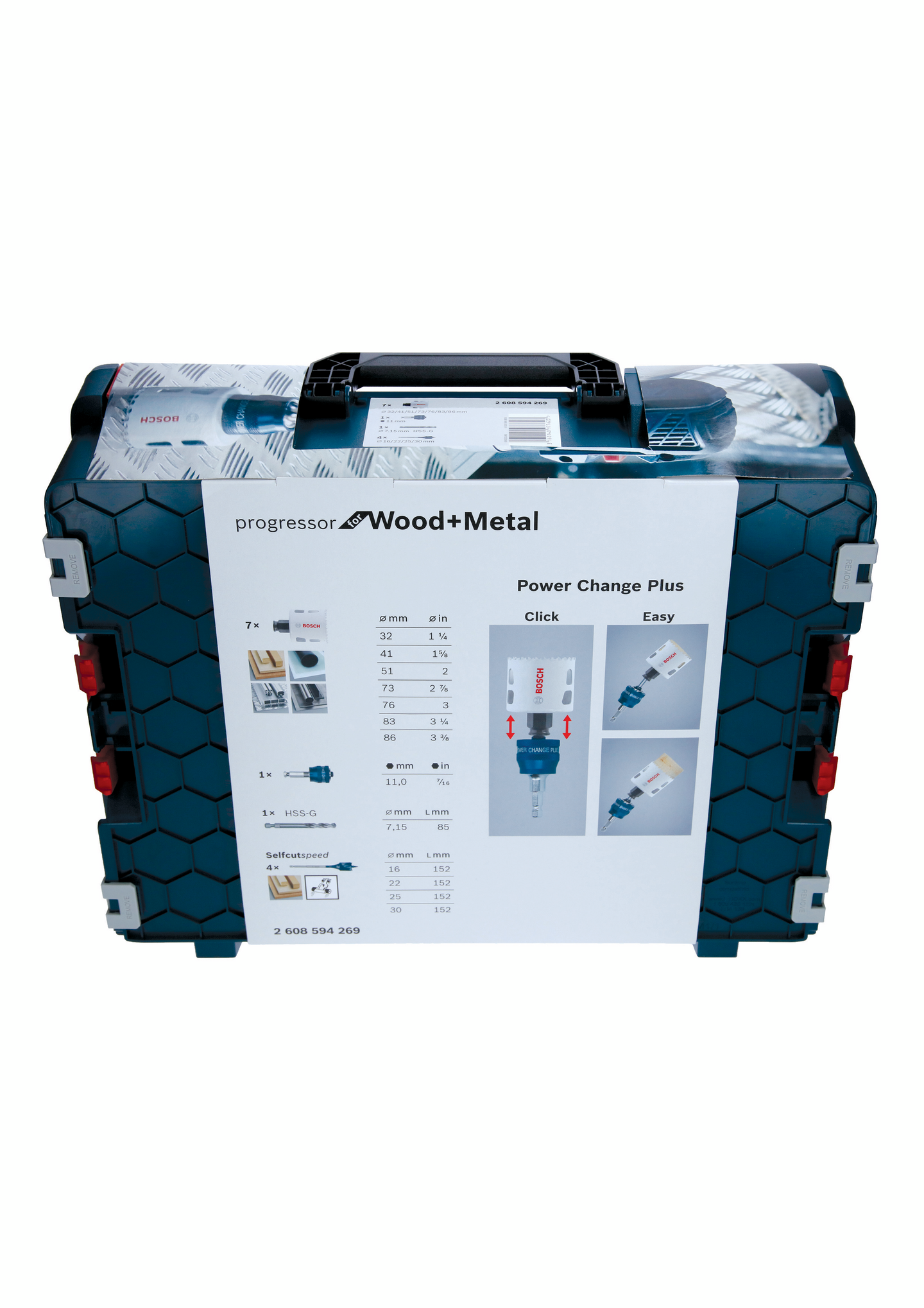 HÅLSÅGSET BOSCH 16-86MM M BORR L-BOXX POWERCH