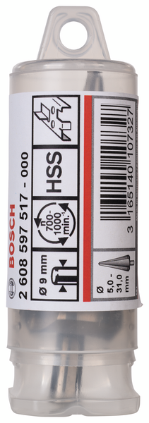 ANTENNFRÄS BOSCH HSS CYLINDRISK 5-31MM