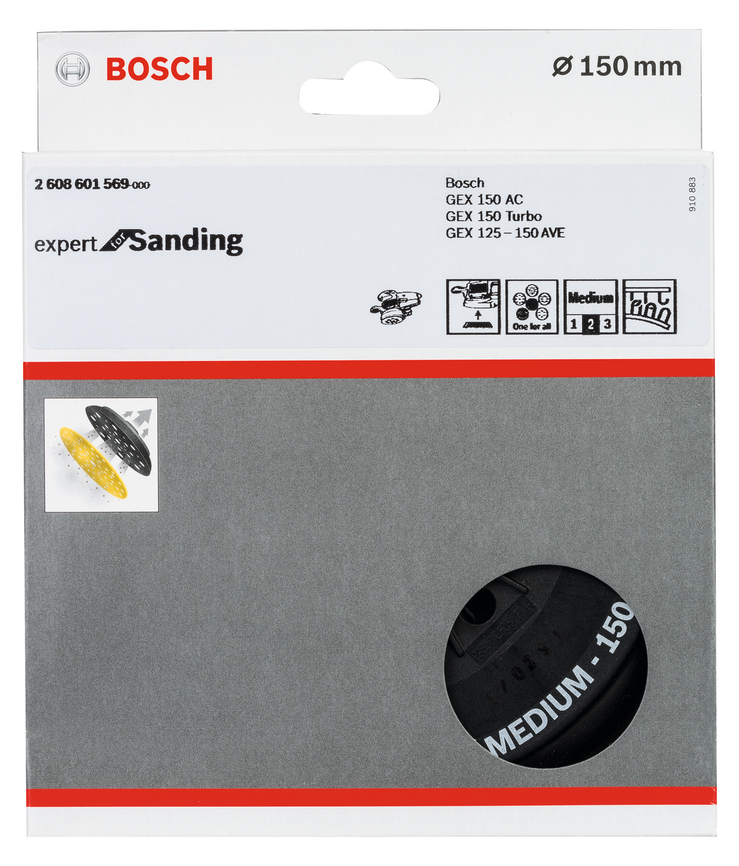 SLIPRONDELL BOSCH MULTI STANDARD MEDIUM 150MM