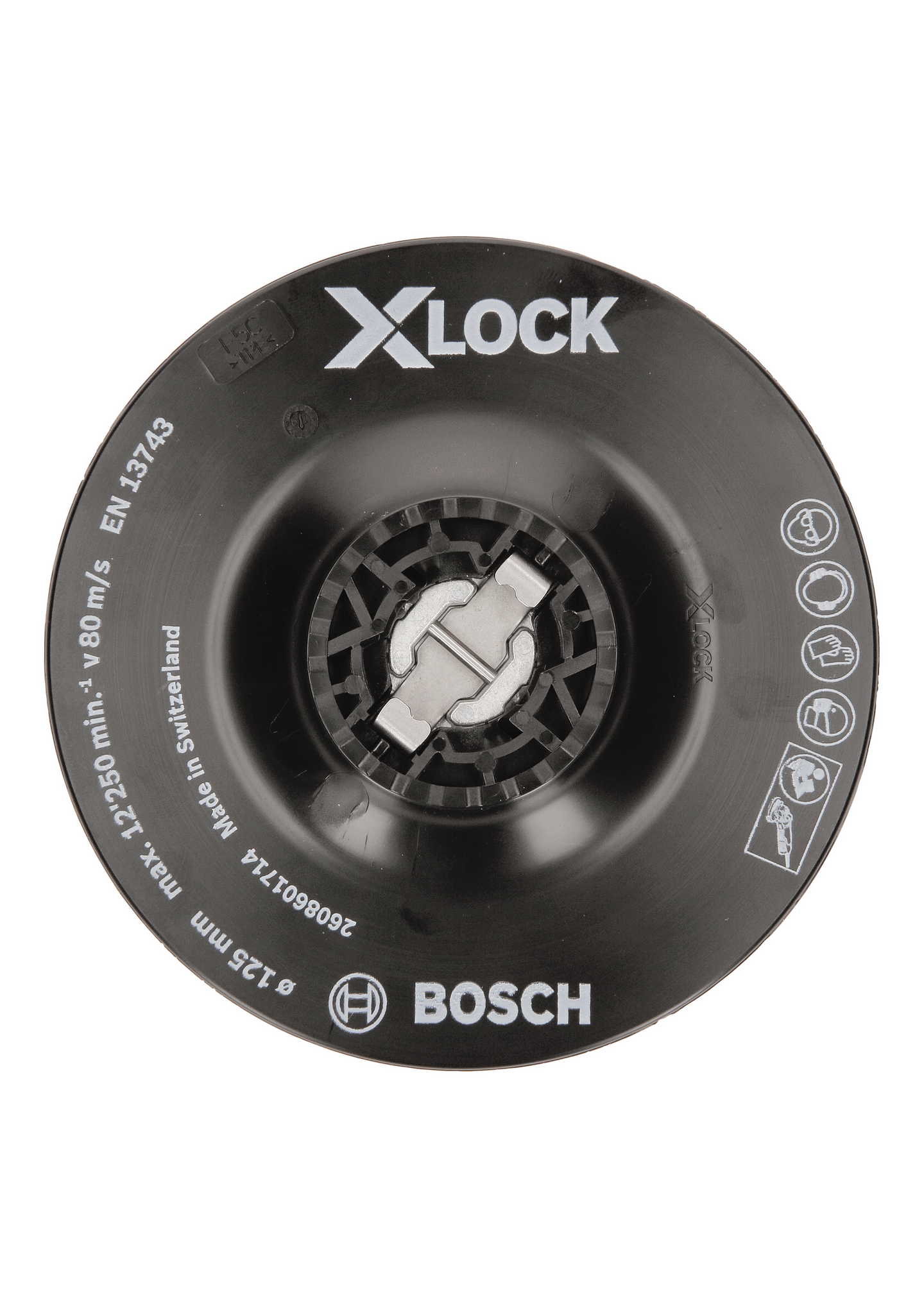 SLIPTALLRIK BOSCH X-LOCK SOFT 125MM
