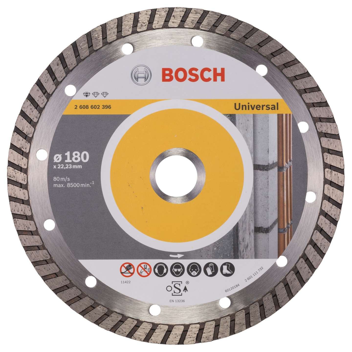DIAMANTSKIVA BOSCH PROF UNIV-T 180X22,2MM