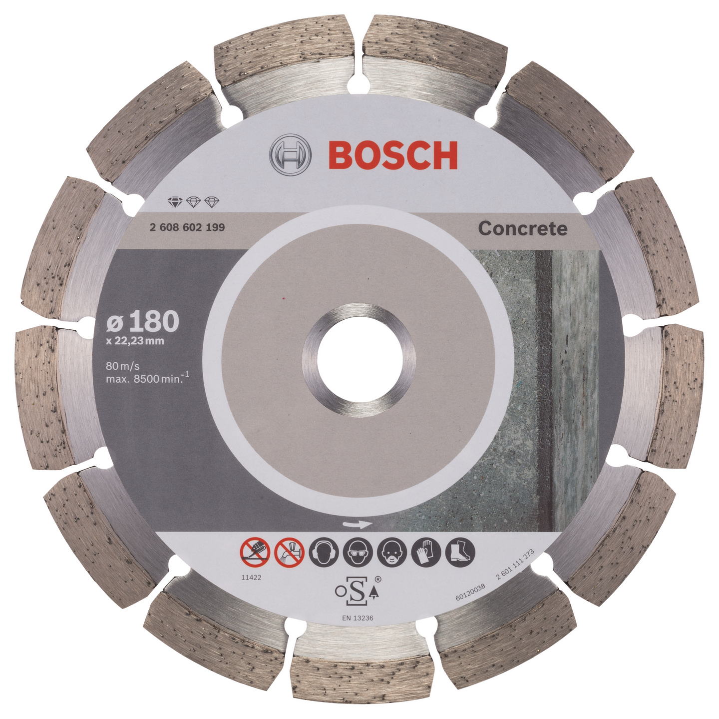 DIAMANTKAPSKIVA BOSCH BPE2 180X22,2MM