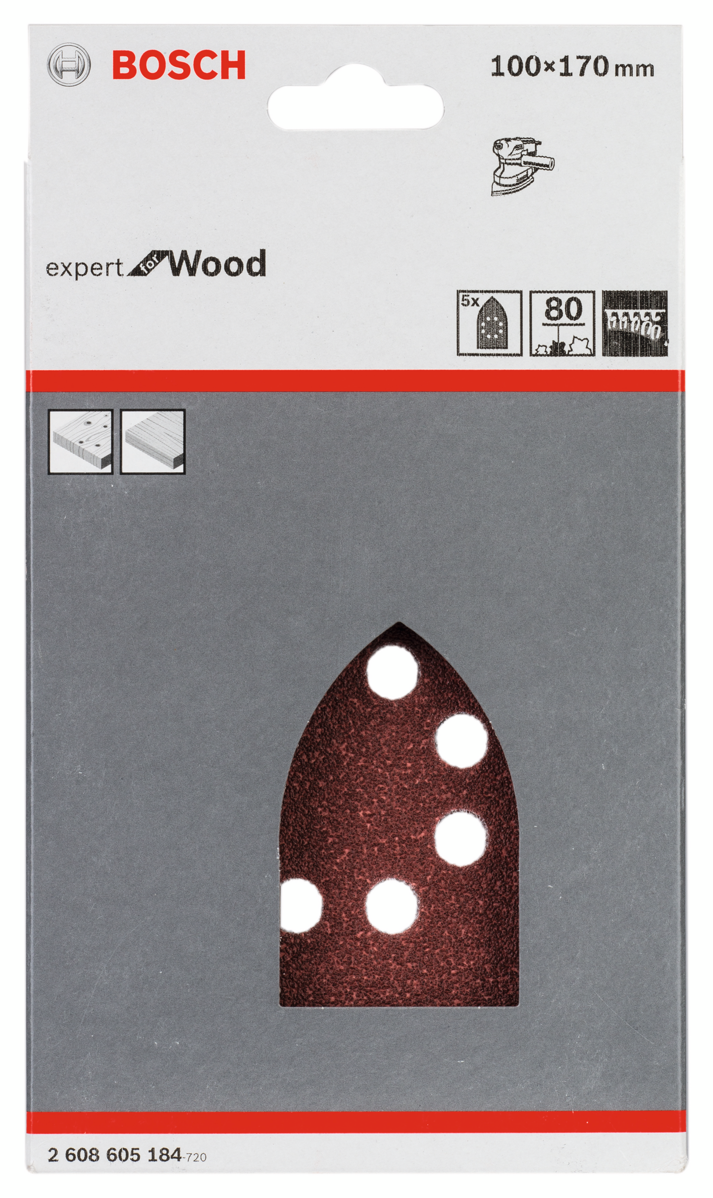 HÖRNSLIPARK BOSCH DELTA EW K80 5ST