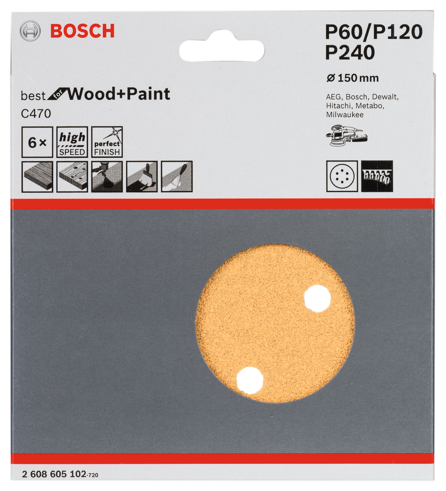 SLIPRO BOSCH EXC RWT K60/120/240 150