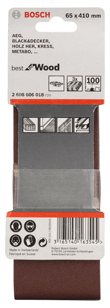 SLIPBAND BOSCH RW 65X410 K100 3P