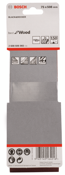 SLIPBAND BOSCH RW  75X533 K 60 3P