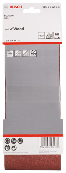 SLIPBAND BOSCH RW 102X552 K100 3P