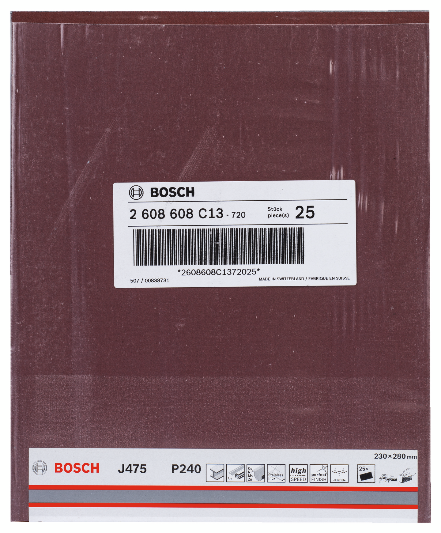 SLIPARK BOSCH 230MMX280MM BM K240