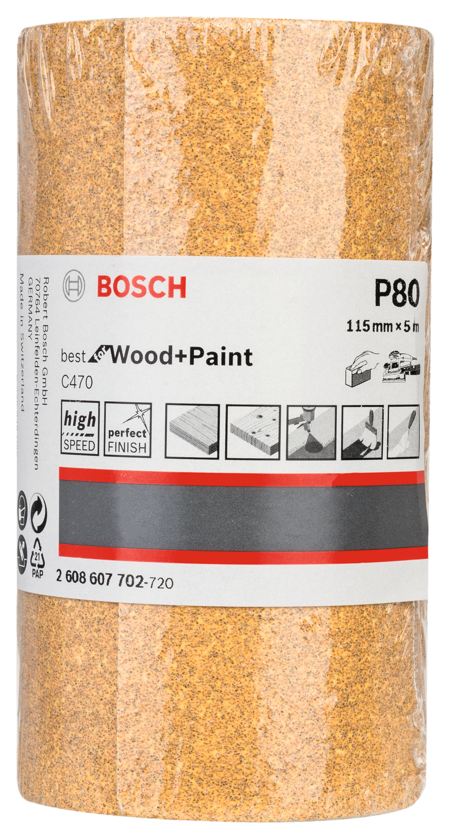 SLIPRULLE BOSCH BW 115MM K80 5M