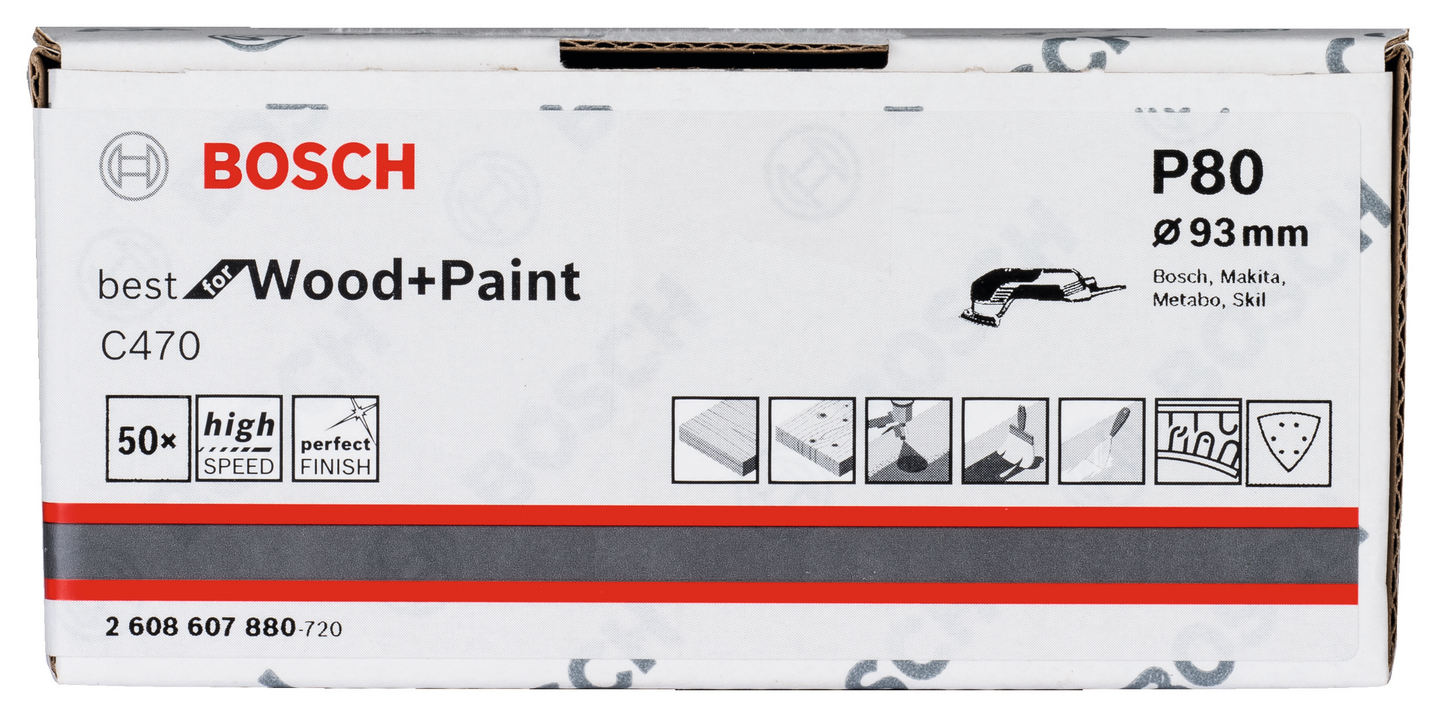 HÖRNSLIPARK DELT RWT K80 50ST