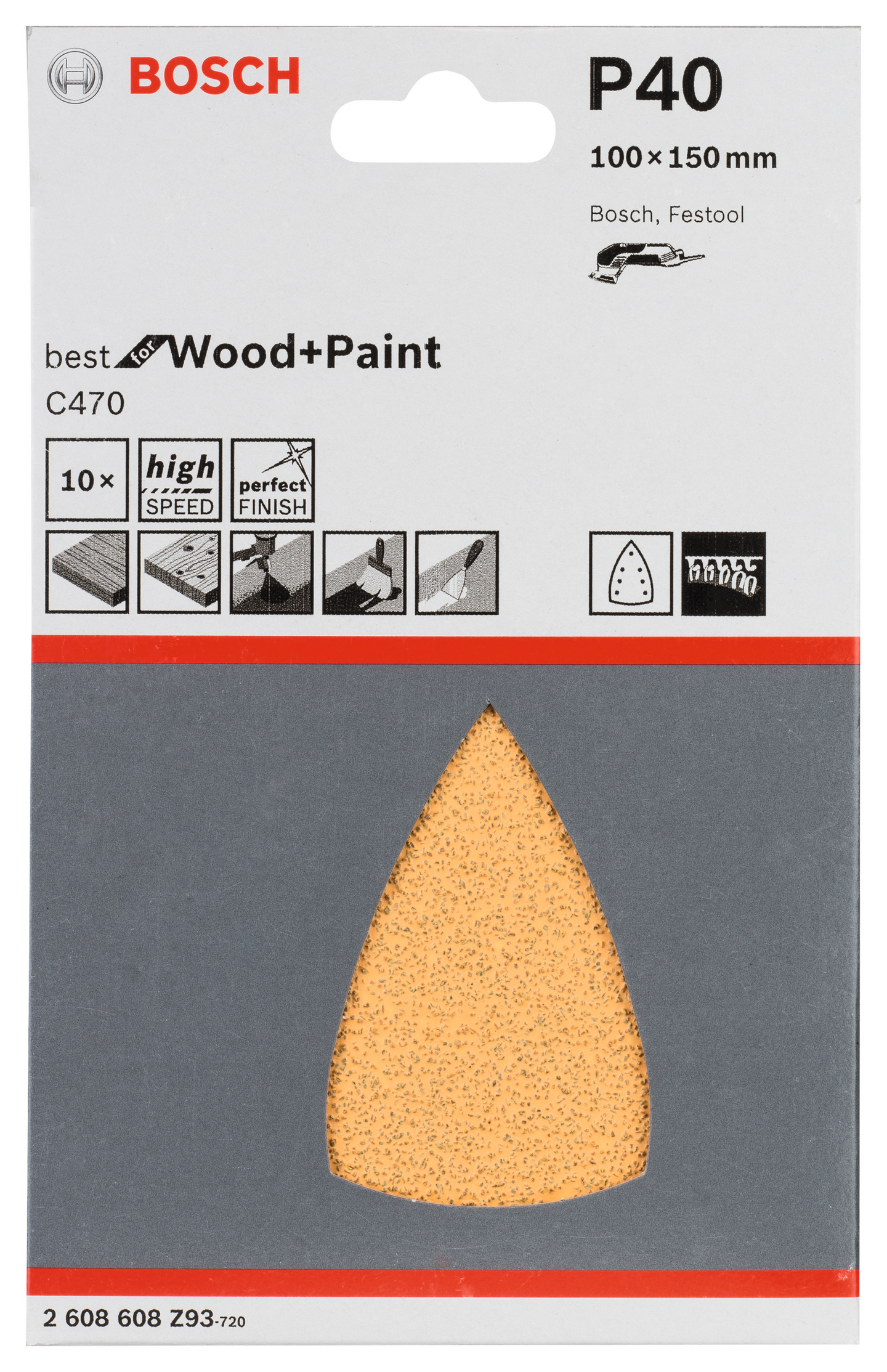 SLIPARK BOSCH DELTA BWP K40 100X150