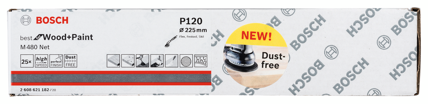 SLIPARK EXC NET K120 225MM 25ST/FRP