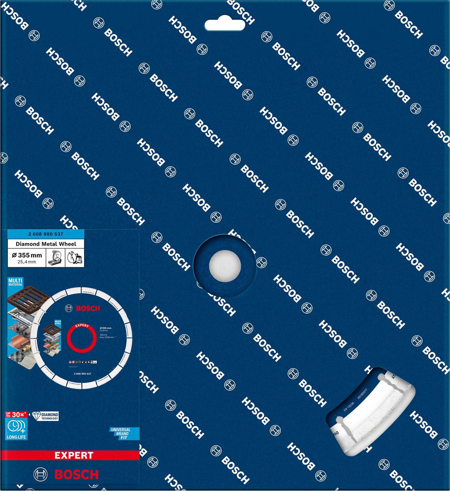 Katkaisulaikka Bosch EXPERT Diamond Metal Wheel, suuri, 355 x 25,4 mm