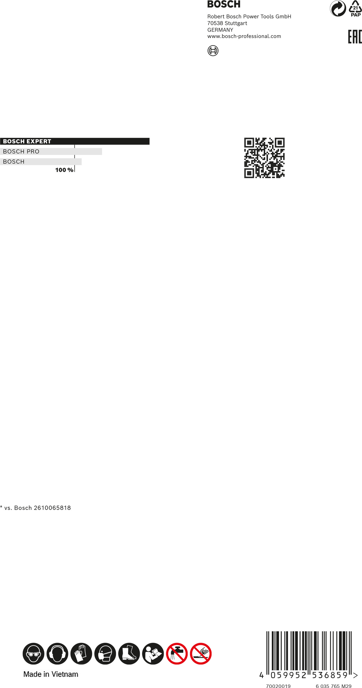 DIAMANTKAPSKIVA BOSCH FÖR METALL 230MM