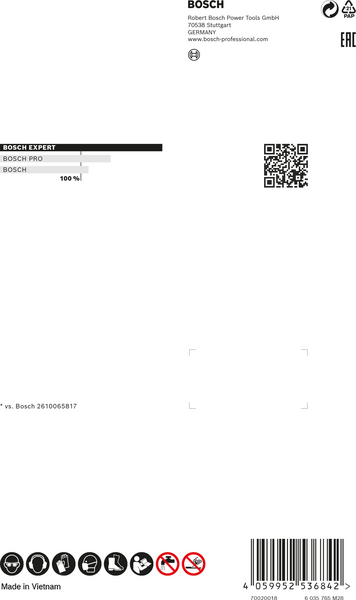 DIAMANTKAPSKIVA BOSCH FÖR METALL 180MM