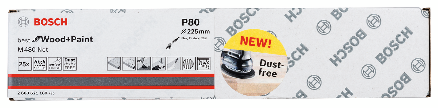 SLIPARK EXC NET K80 225MM 25ST/FRP