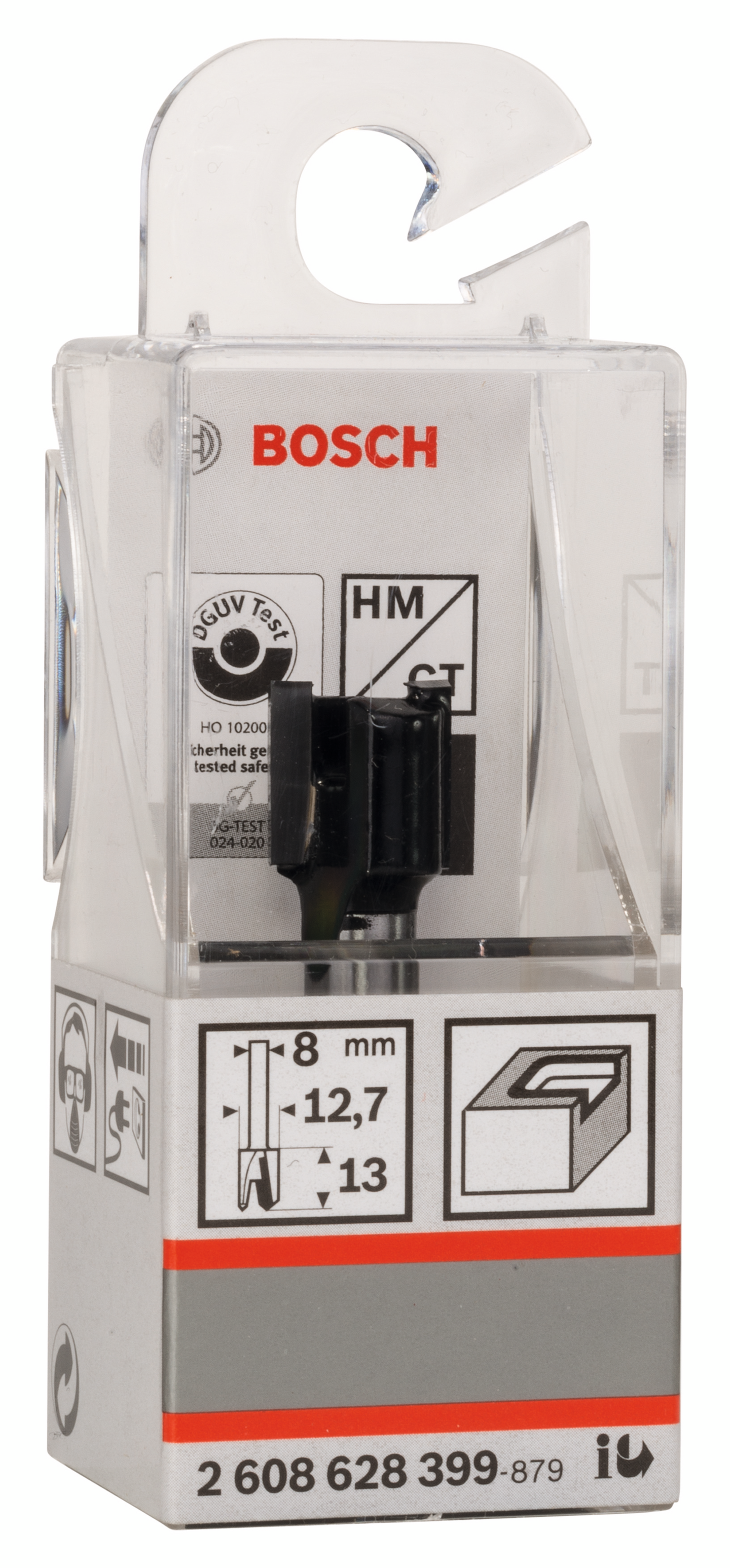 GÅNGJÄRNSFRÄS BOSCH HM 8MM D12.7 L13