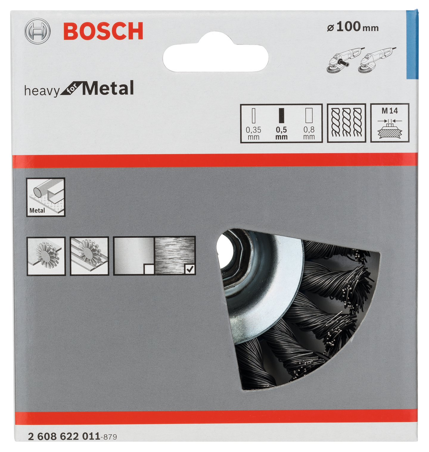 SKIVBORSTE BOSCH M14 100X0,5MM