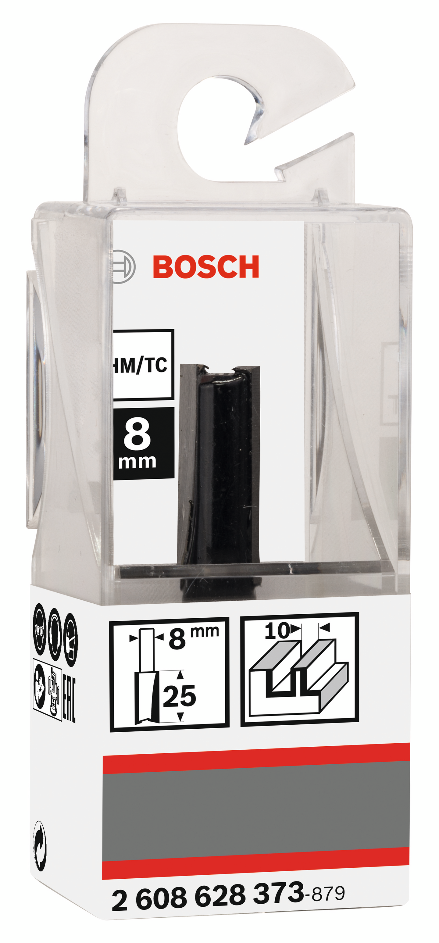 NOTFRÄS BOSCH HM 8MM L25 B10MM