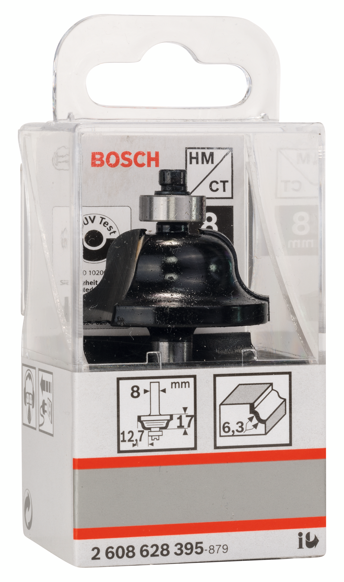 PROFILFRÄS BOSCH B MED STYRHJÄLP HM 8MM D12.7MM