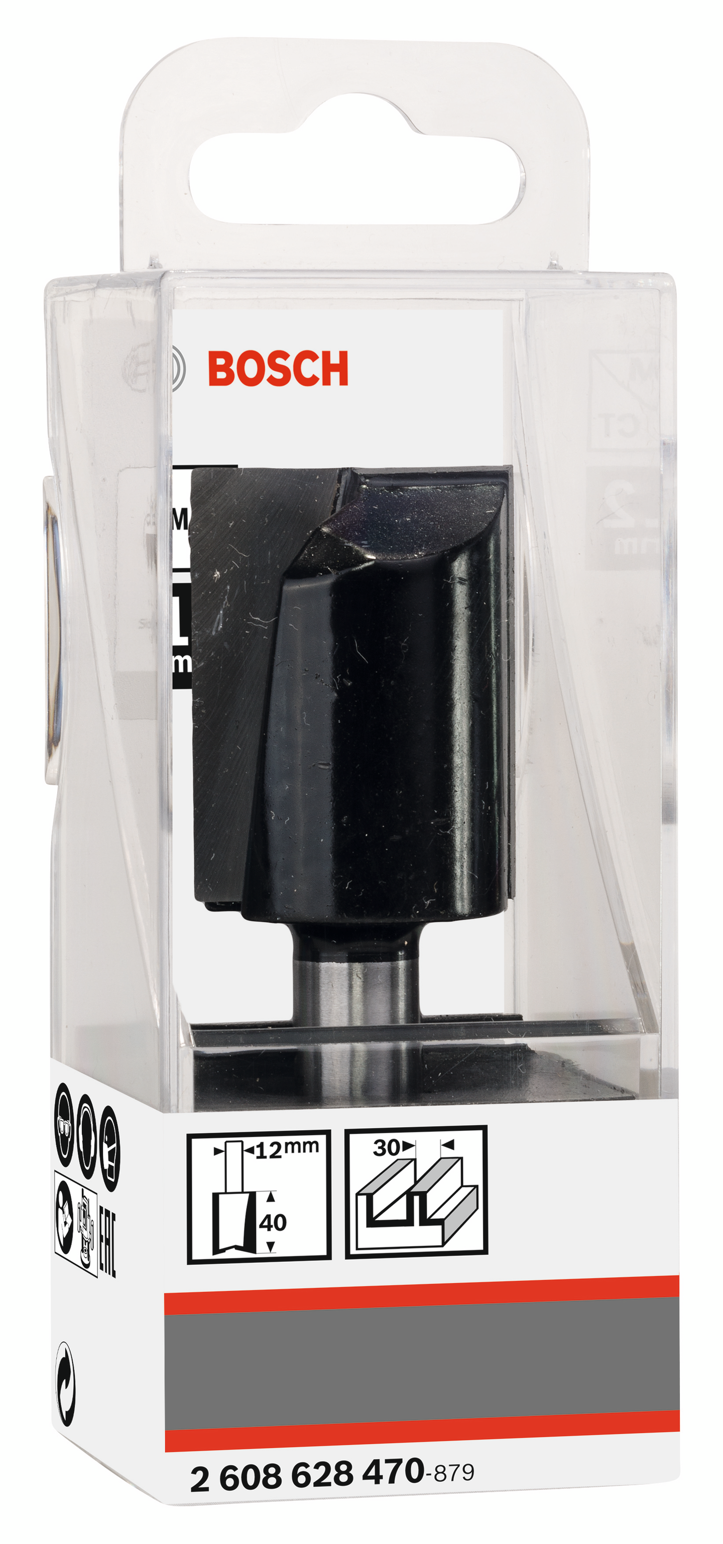 NOTFRÄS BOSCH HM D30/AL40MM 12MM SKAFT