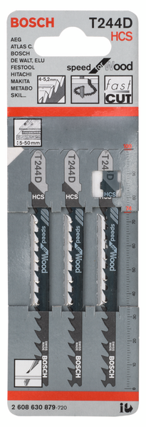 STICKSÅGBLAD BOSCH T244D 3P