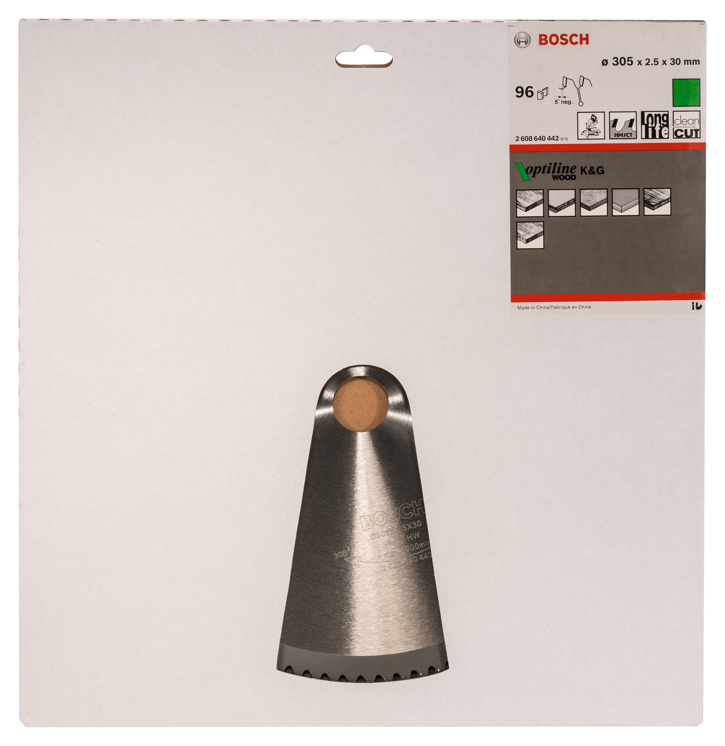 SÅGKLINGA TRÄ305X2.5X30 96T-5