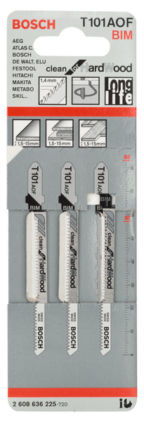 STICKSÅGBLAD BOSCH T101AOF 3P