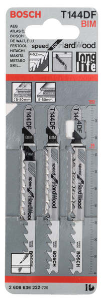 STICKSÅGBLAD BOSCH T144DF 3ST