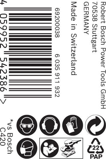 SLIPRULLE BOSCH 5M 115MM K180