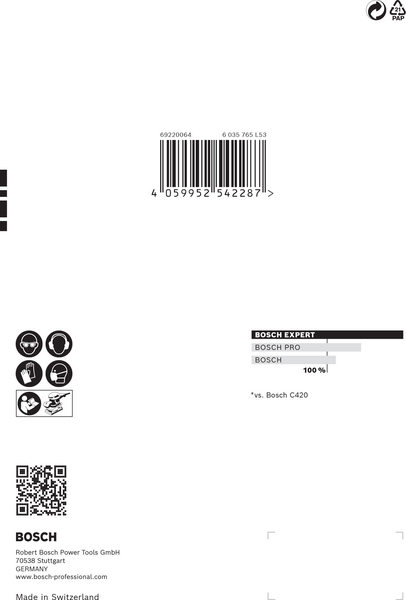 SLIPARK BOSCH PLAN K40 115X107 93MM 10ST